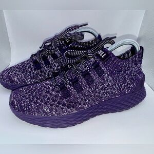 NOBULL REFLECTIVE PLUM  (formerly knit runner) Unisex Wom. Size 7.5…